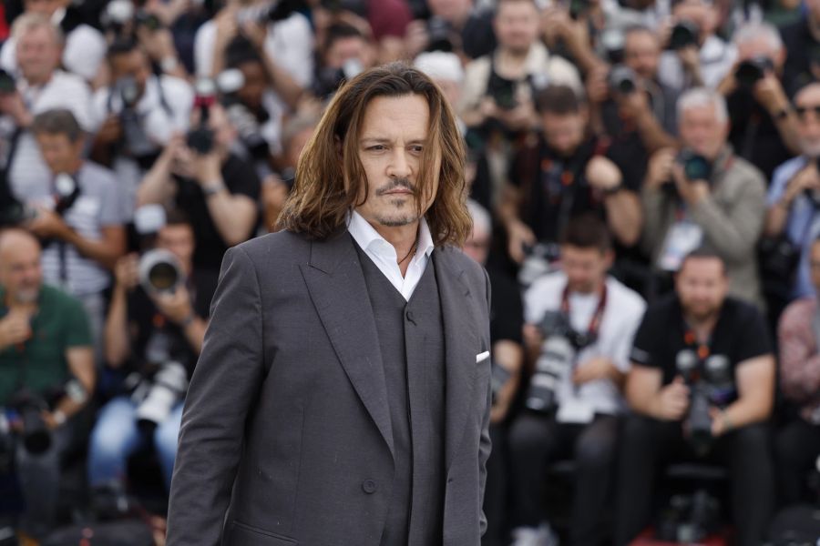 Johnny Depp beim Filmfestival in Cannes.