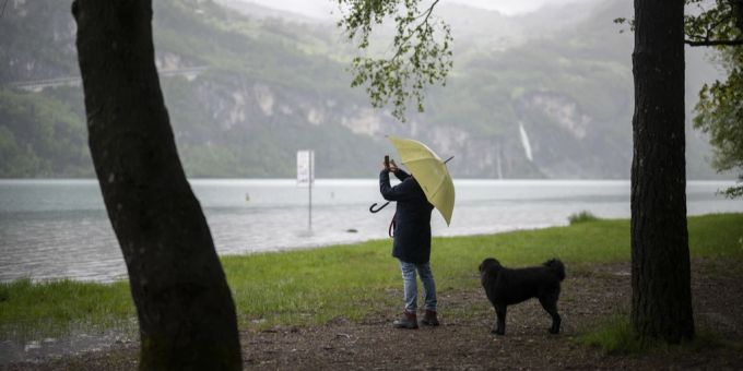 Mal so, mal so: Wie das Wetter diese Tage wird, ist schwierig vorherzusagen. Wetter Schweiz