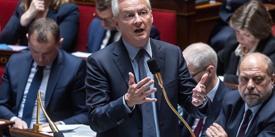 Der französische Finanzminister Bruno Le Maire kritisierte Firmen für ihre hohen Preise (Archivbild).