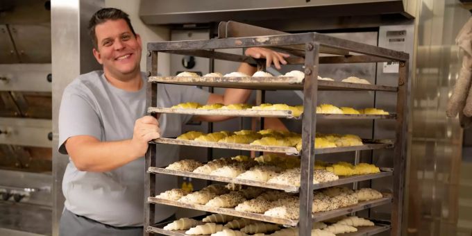 Renato Sahli, Geschäftsführer der Dorfbeck AG. Jägerbäckerei