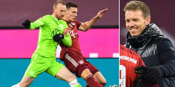 Beim Bayern-Sieg - Kuriose WC-Szene: Pavard plötzlich weg