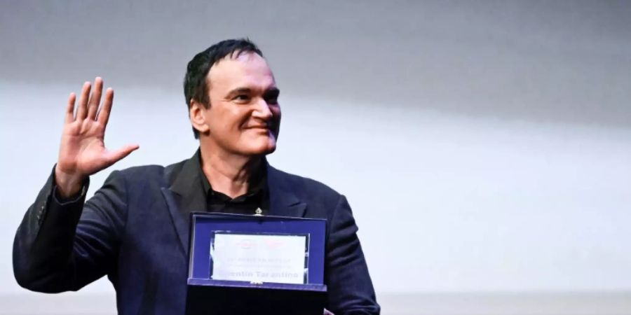 Quentin Tarantino im Oktober in Rom