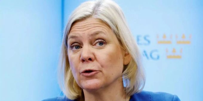 Magdalena Andersson will sich erneut für das Amt der Ministerpräsidentin zur Wahl stellen. Foto: Fredrik Persson/TT News Agency/AP/dpa Magdalena Andersson will sich erneut für das Amt der Ministerpräsidentin zur Wahl stellen. Foto: Fredrik Persson/TT News Agency/AP/dpa
