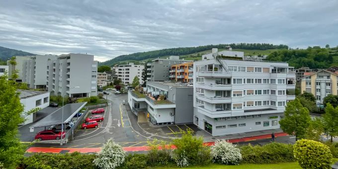 Ausblick über Kriens. Ausblick über Kriens.