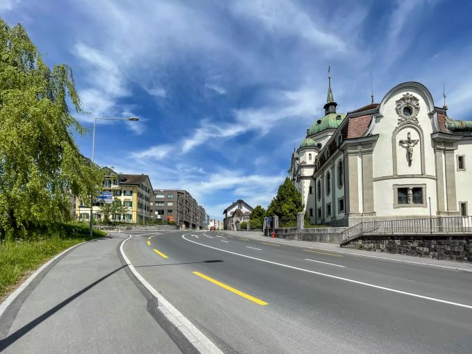 Dorfzentrum Eschenbach (LU). Dorfzentrum Eschenbach (LU).