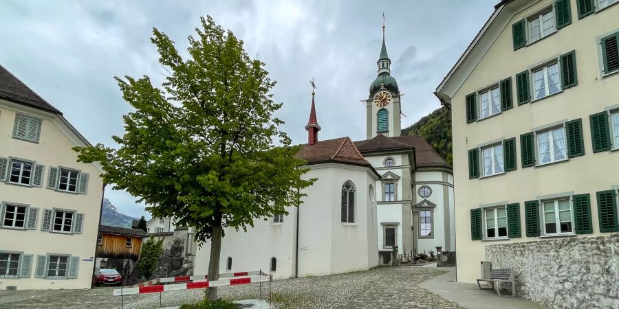 Die Kirche in Altdorf (UR).