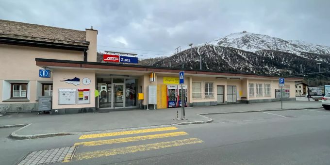 Bahnhof Zuoz. Bahnhof Zuoz.