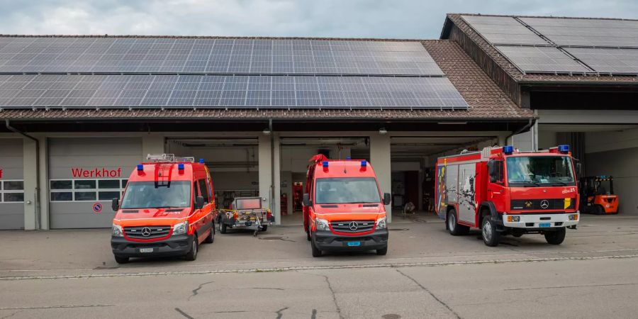 Das Feuerwehrdepot der Gemeinde Eschlikon im Kanton Thurgau.