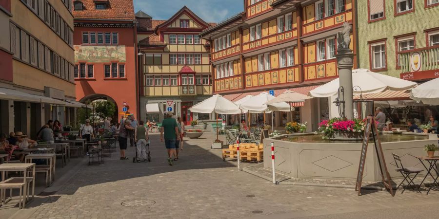 Marktplatz Appenzell (AR).