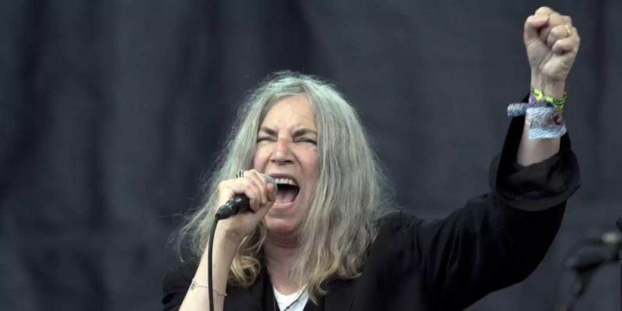 Patti Smith wird 75. Foto: Hannah Mckay/EPA/dpa