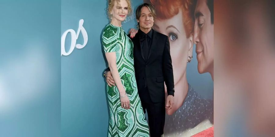 Nicole Kidman setzte bei einer Filmpremiere auf Farbe und Glitzer.