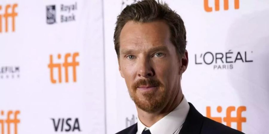 Benedict Cumberbatch posiert bei der Premiere eines Films auf dem Toronto International Film Festival 2021. (Archivbild). Foto: Chris Pizzello/Invision via AP/dpa