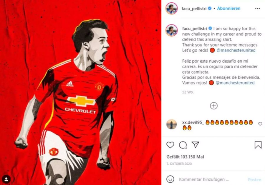 Das war knapp! Der Traum geht in Erfüllung. Pellistri wechselt nach Europa zu Manchester United.