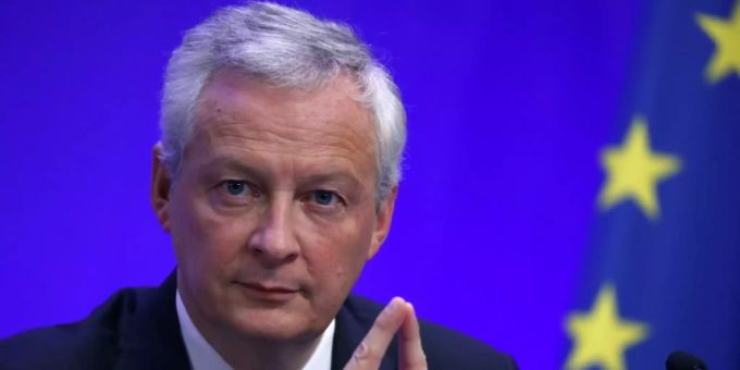 Frankreichs Wirtschafts- und Finanzminister Le Maire Frankreichs Wirtschafts- und Finanzminister Le Maire