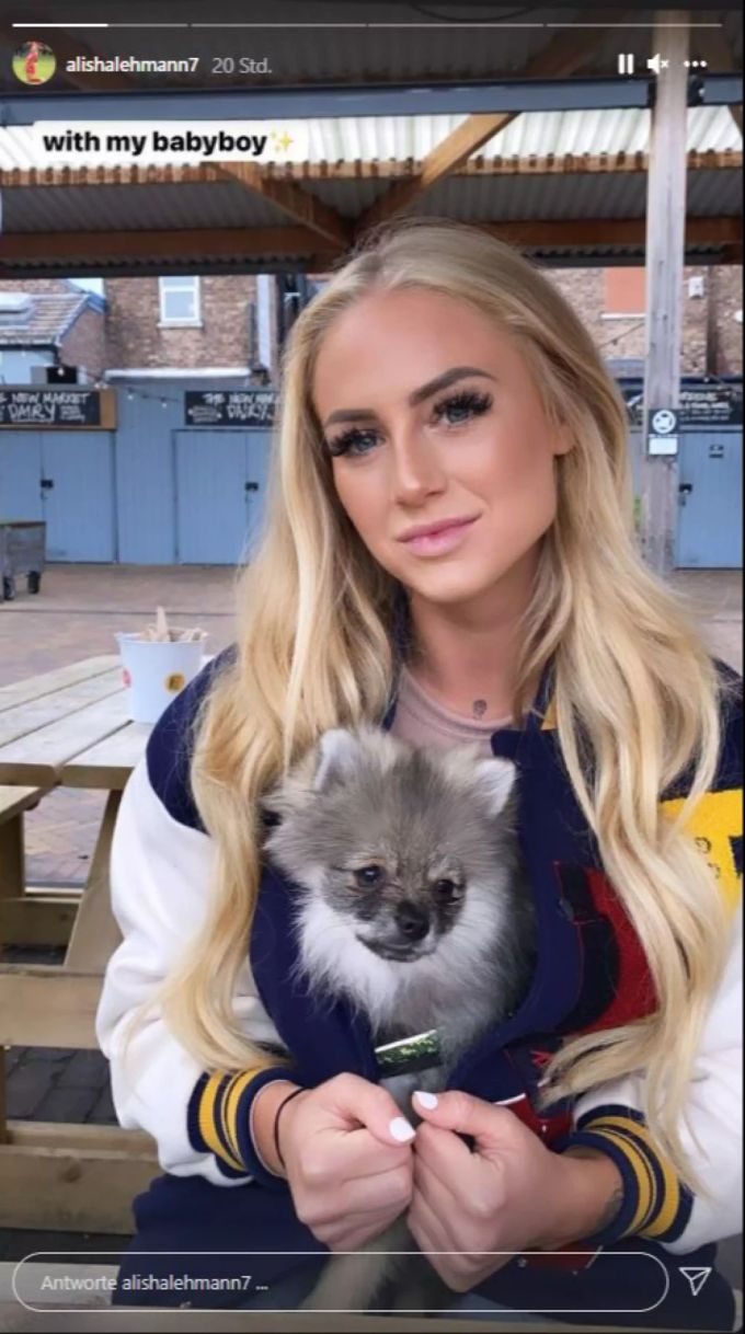 Alisha Lehmann in London. alisha lehmann