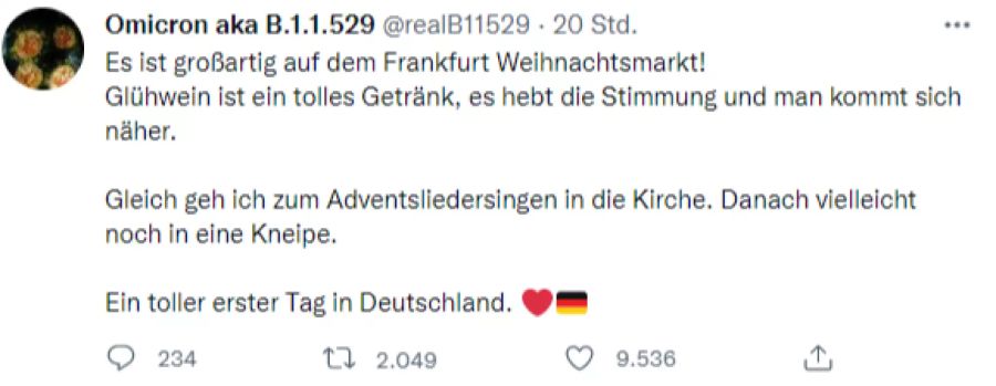 Immer mehr Menschen «infizieren» sich auf Twitter.