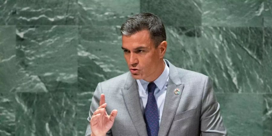 Spanischer Regierungschef Pedro Sánchez