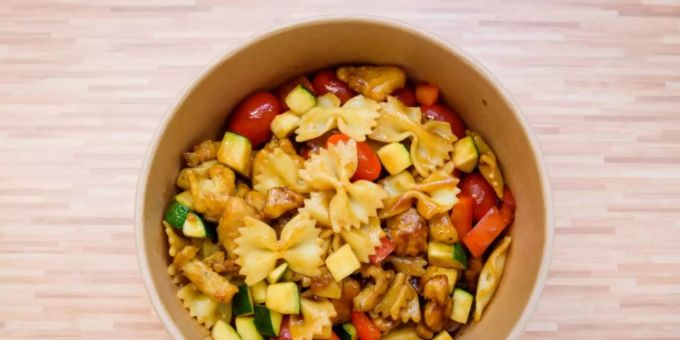 Pasta-Gericht Pasta-Gericht