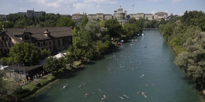 aare höchsttemperatur