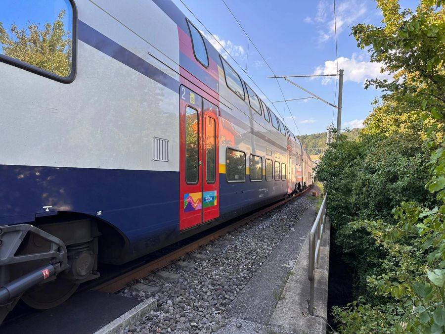 Der Unfall ereignete sich in der Nähe des Bahnhofs Affoltern am Albis.