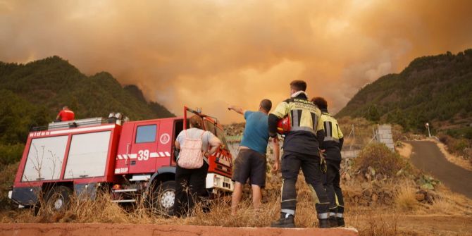 waldbrand teneriffa