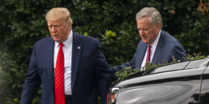 Mark Meadows war jahrelang Stabschef des damaligen Präsidenten Donald Trump. Trump
