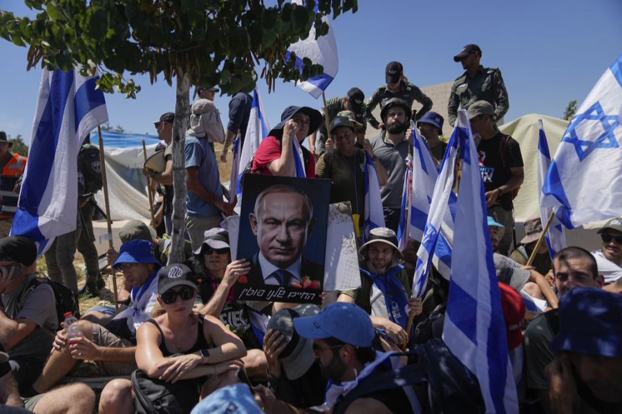 Gericht Justizreform Israel Demo