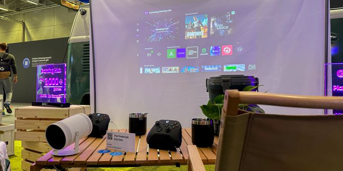 Der Freestyle soll die Konsole ersetzen – immer und überall. Samsung IFA 2023