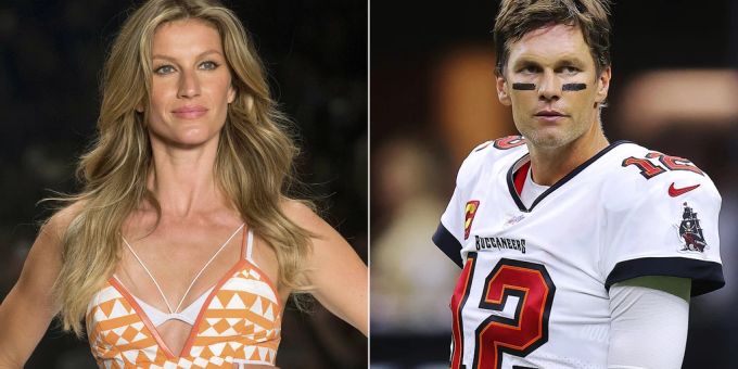 Gisele Bündchen und ihr Ex Tom Brady. gisele bündchen tom brady
