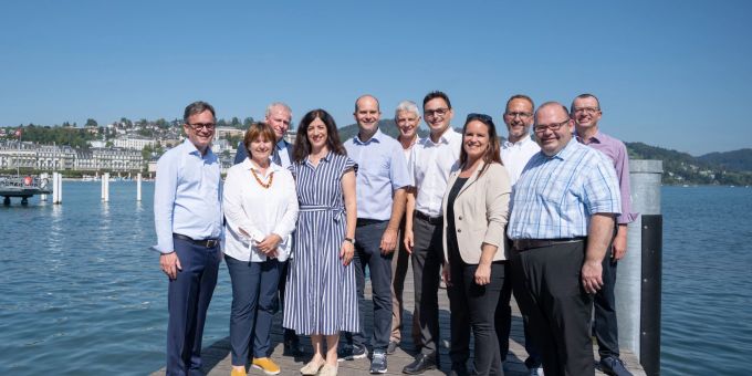 Luzerner Regierung empfängt Tessiner Staatsrat. Luzerner
