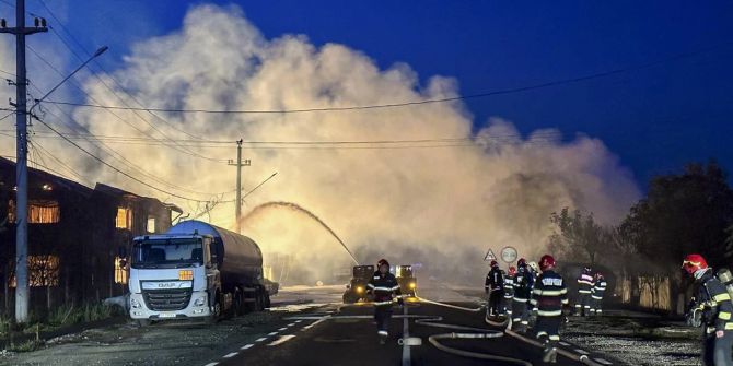 tankstelle explosion rumänien