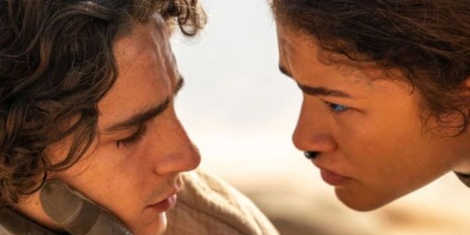 Auch für Teil 3 gemeinsam vor der Kamera? Timothée Chalamet und Zendaya in «Dune 2». denis villeneuve dune 3