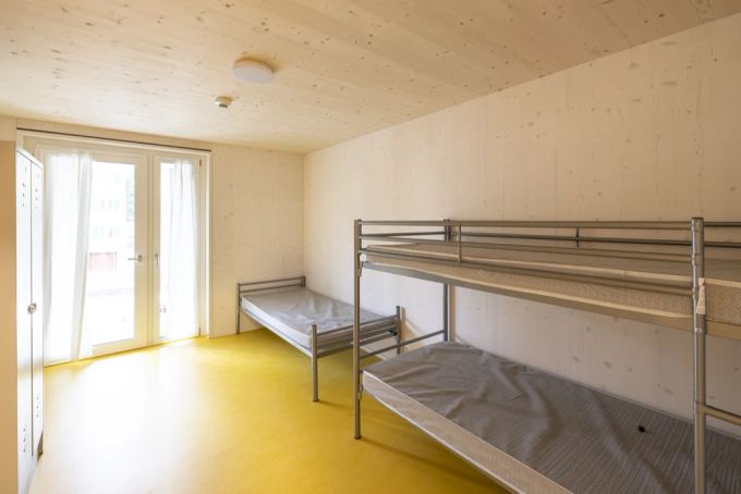 Leere Betten im Asylzentrum in Adliswil: Mit Geflüchteten von Lampedusa werden sie wohl kaum belegt werden. Asly