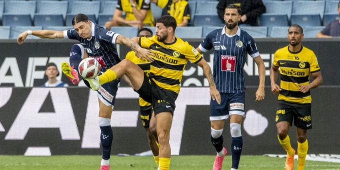 Kastriot Imeri bringt bei YB Schwung in die Partie, zuvor hat der FC Luzern mehr vom Spiel. YB