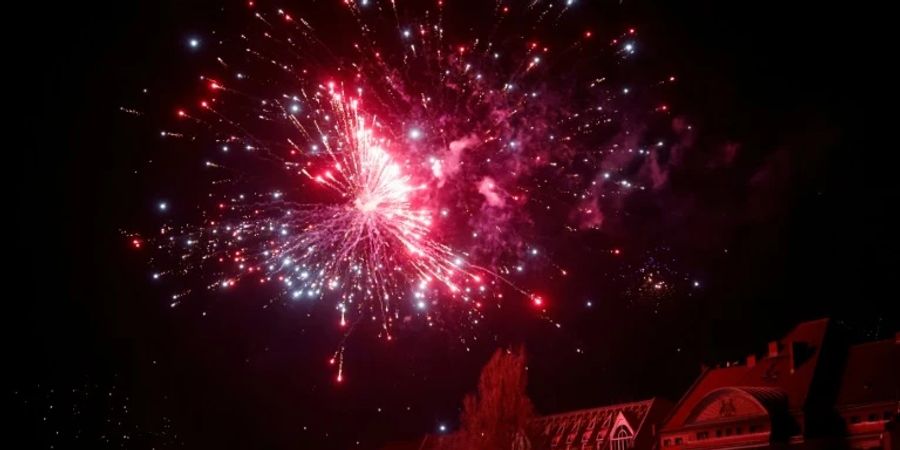 Feuerwerk in Berlin-Kreuzberg