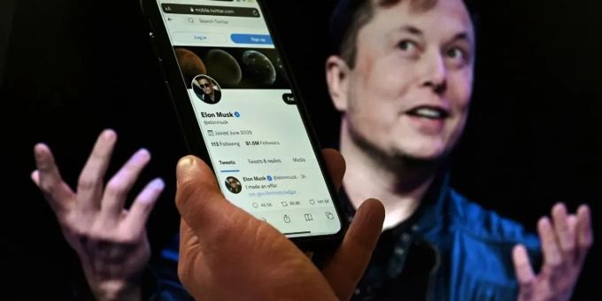 Der schillernde Milliardär Musk hatte vor allem dank der Twitter-Übernahme nurmehr wenig Zeit für Tesla im vergangenen Jahr Tesla Elon Musk Twitter