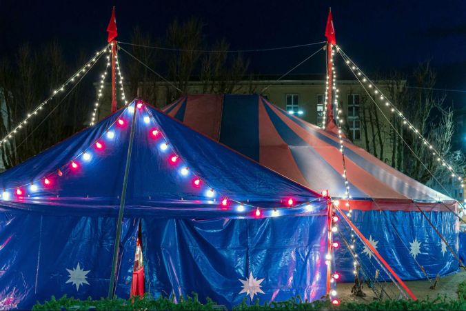 Circuszelt in Biel.