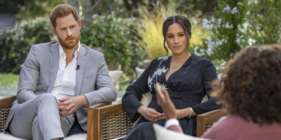 Meghan Markle und Prinz Harry machten dem Palast im Oprah-Interview ebenfalls Rassismus-Vorwürfe.