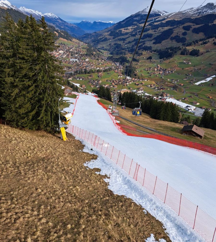 Hier findet am Samstag der Riesenslalom statt.