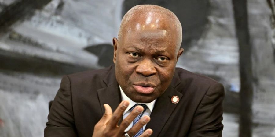 ILO-Generaldirektor Gilbert Houngbo im November in Berlin