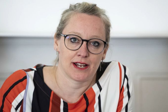 Aline Trede, Nationalrätin (BE) und Fraktionschefin der Grünen. Aline Trede Grüne