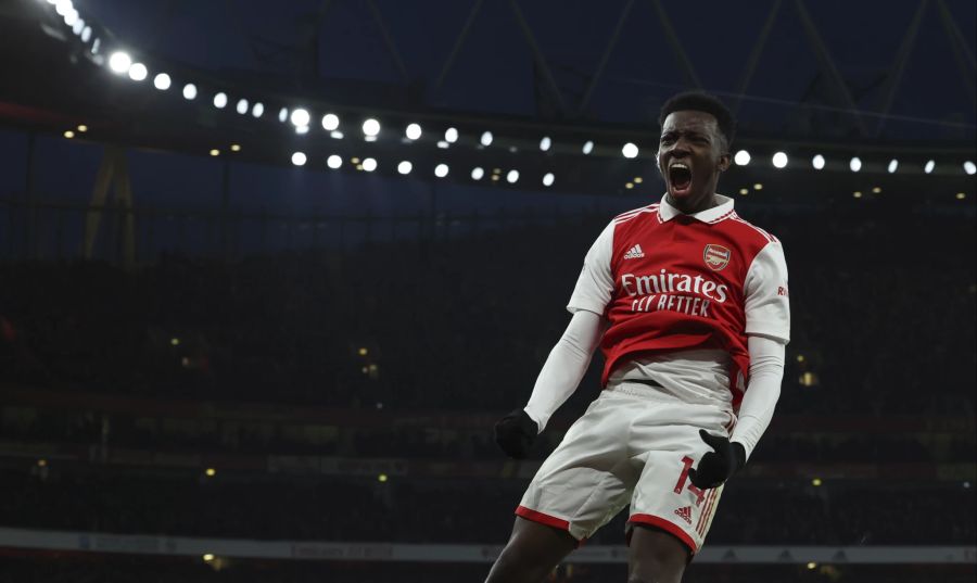 Eddie Nketiah Arsenal ManUnited