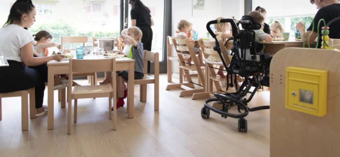 Mitarbeitende in Kita