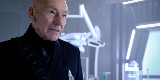 Patrick Stewart als Captain Jean-Luc Picard in einer Szene aus «Star Trek: Picard». startrek
