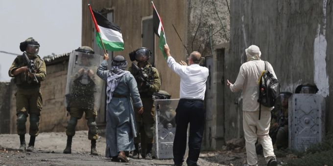Im Westjordanland kommt es immer wieder zu Zusammenstössen zwischen israelischen Streitkräften und Palästinensern. (Symbolbild) Westjordanland
