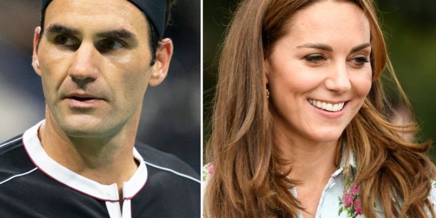 Roger Federer wird mit Herzogin Kate Tennis spielen.