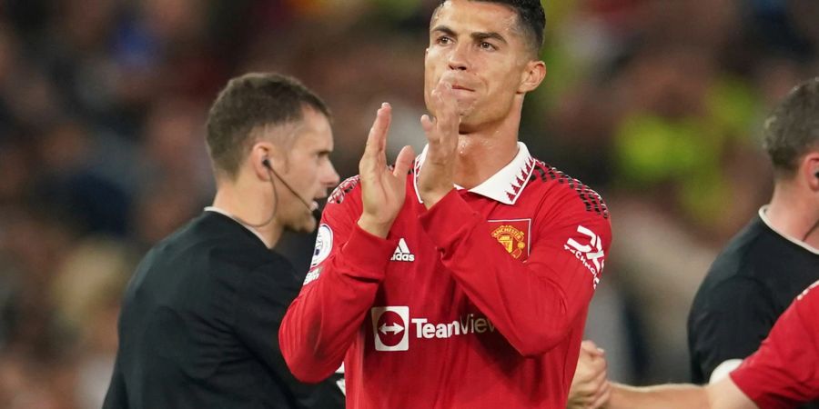 Manchester United und Starspieler Cristiano Ronaldo verloren gegen Real Sociedad San Sebastián.