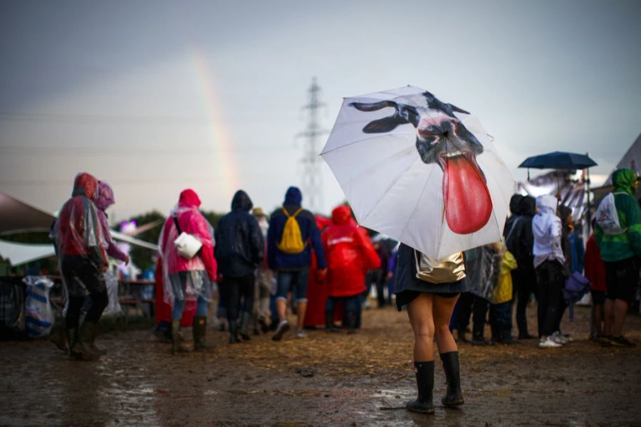 Besuchende des Seaside Festivals müssen mit vereinzeltem Platzregen rechnen.