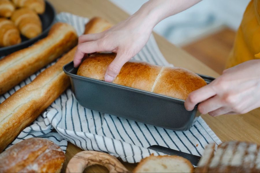 Brot Form frisch Backen