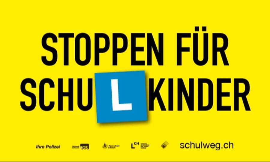 Stoppen für Schulkinder